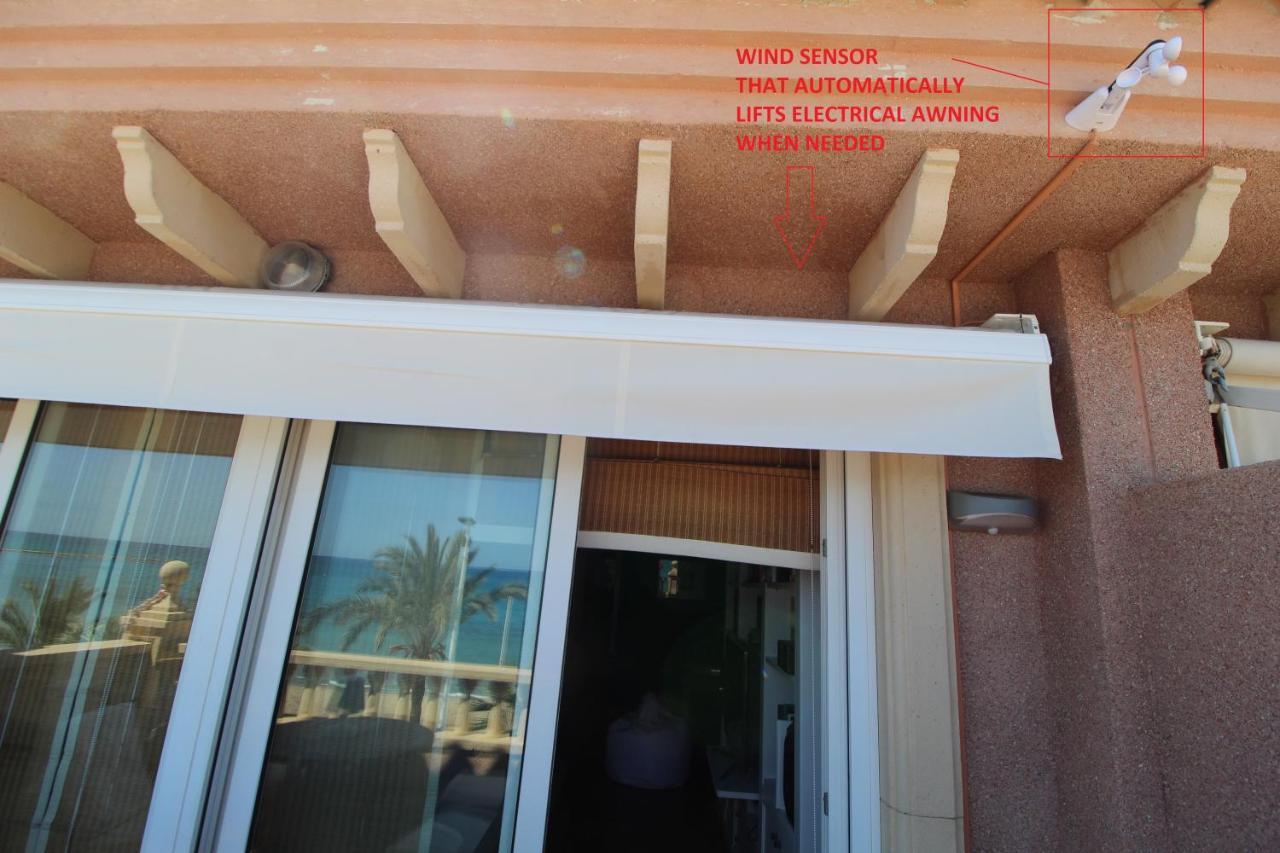 坎佩略Atico Duplex De Lujo Frente Al Mar. 1A Linea Playa公寓 外观 照片