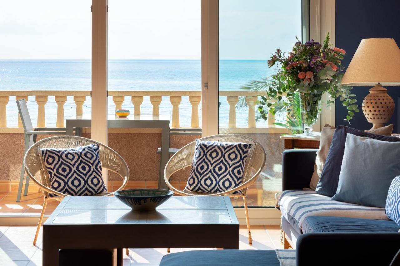 坎佩略Atico Duplex De Lujo Frente Al Mar. 1A Linea Playa公寓 外观 照片