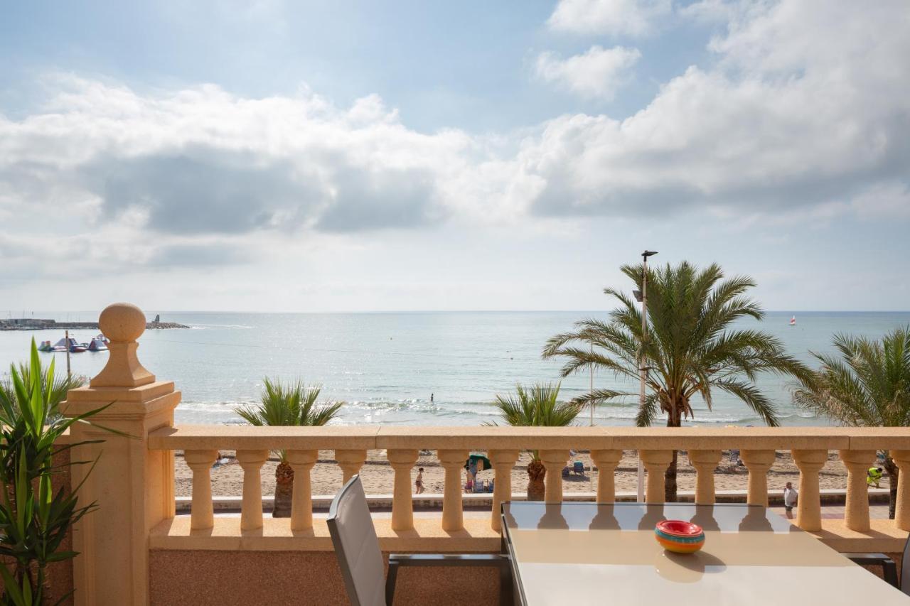 坎佩略Atico Duplex De Lujo Frente Al Mar. 1A Linea Playa公寓 外观 照片