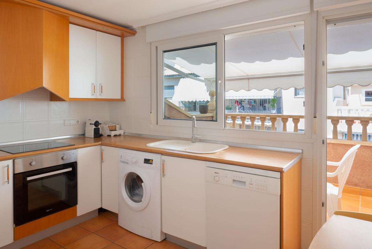 坎佩略Atico Duplex De Lujo Frente Al Mar. 1A Linea Playa公寓 外观 照片