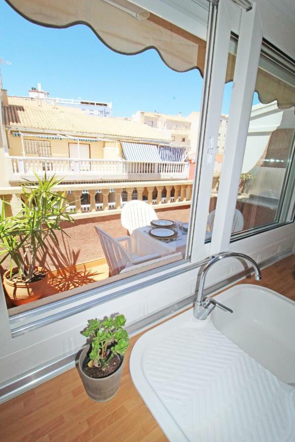坎佩略Atico Duplex De Lujo Frente Al Mar. 1A Linea Playa公寓 外观 照片