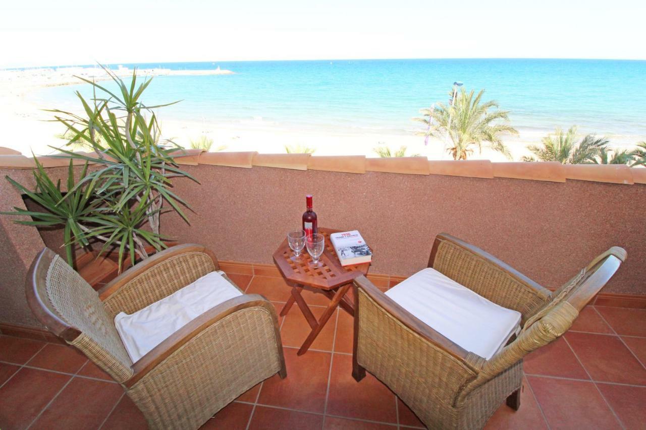 坎佩略Atico Duplex De Lujo Frente Al Mar. 1A Linea Playa公寓 外观 照片