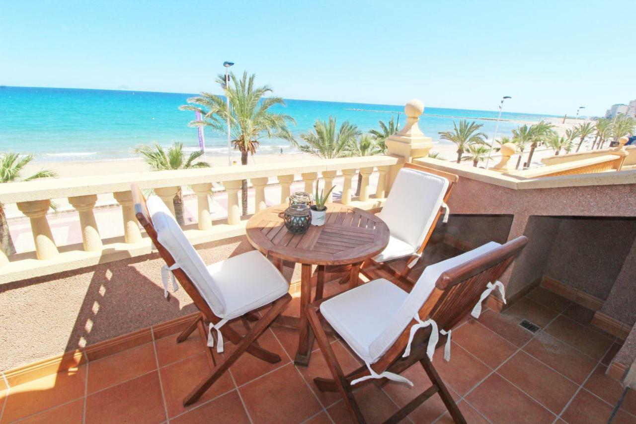 坎佩略Atico Duplex De Lujo Frente Al Mar. 1A Linea Playa公寓 外观 照片