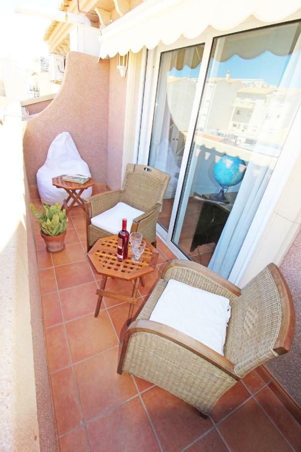 坎佩略Atico Duplex De Lujo Frente Al Mar. 1A Linea Playa公寓 外观 照片