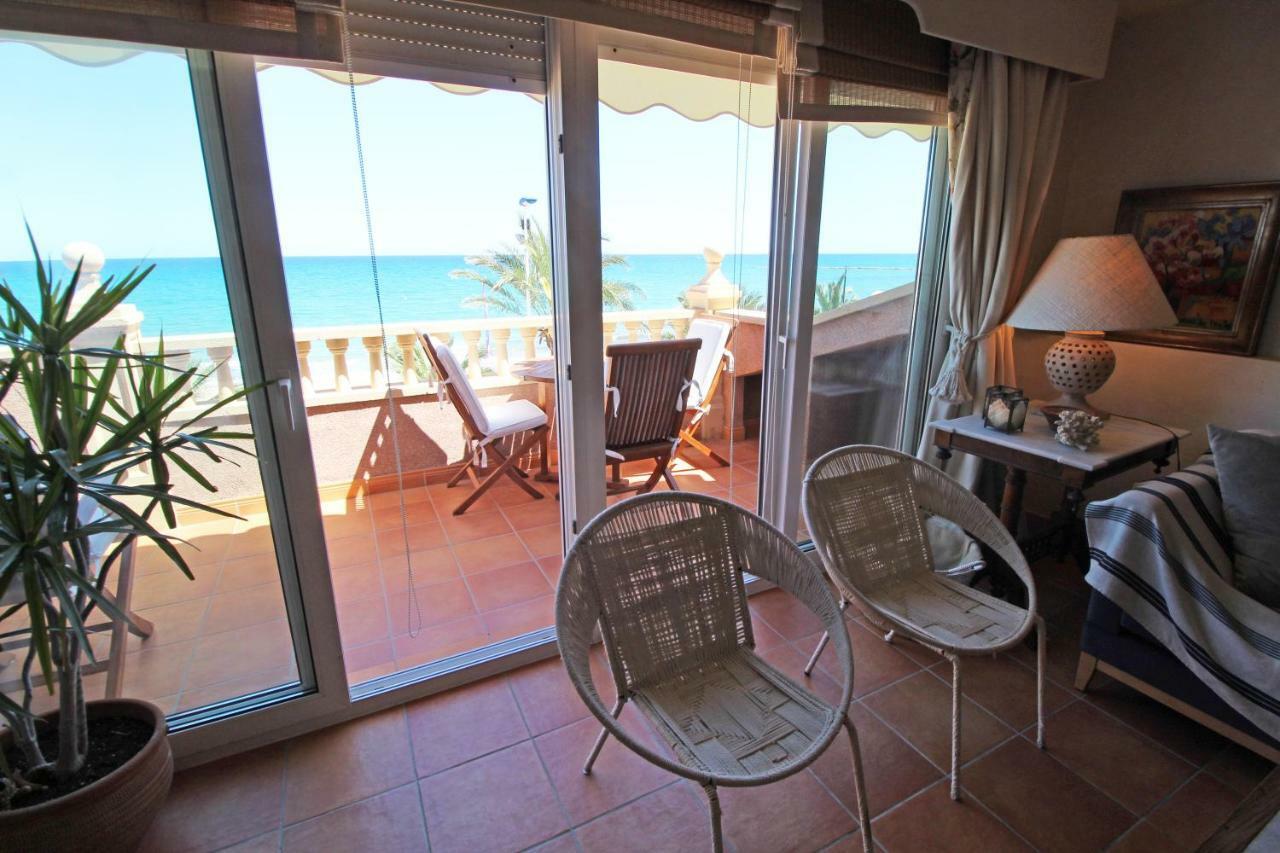坎佩略Atico Duplex De Lujo Frente Al Mar. 1A Linea Playa公寓 外观 照片
